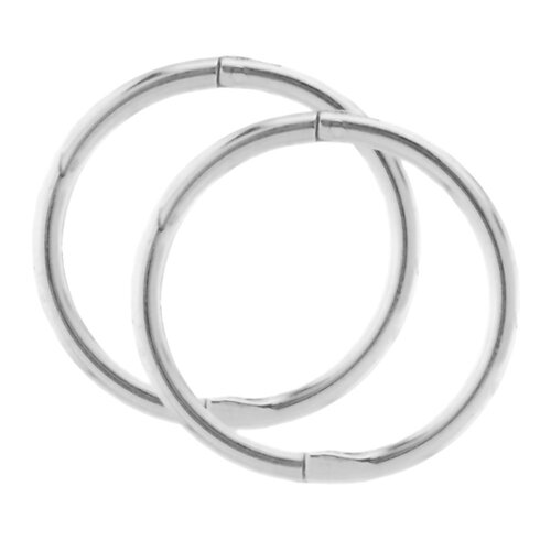  Sterling Silver Hinged Sleepers