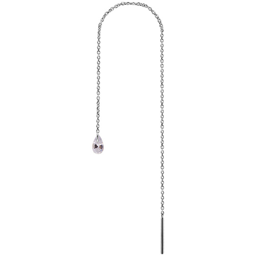  Surgical Steel Threader Chain with Jewel : 11cm