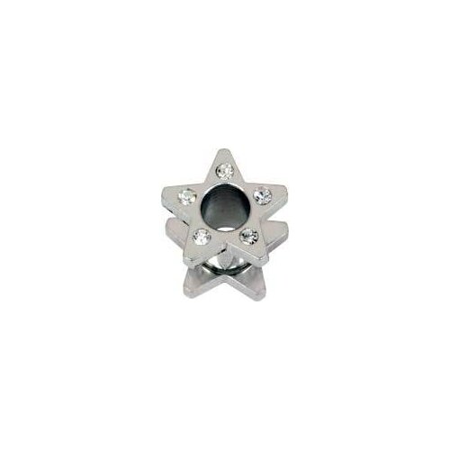  Steel Highline® Jewelled Star Flesh Tunnels