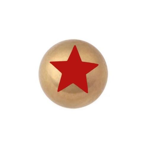  Titanium Zirconline® Star Threaded Balls