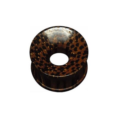  Concave Hollow Palm Wood Plug