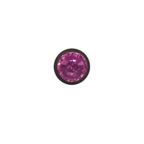  Titanium Blackline® Jewelled Disc for Internally Threaded Jewellery