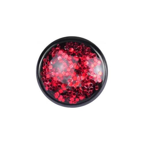  Blackline® Glitter Discs for Internally Threaded Jewellery