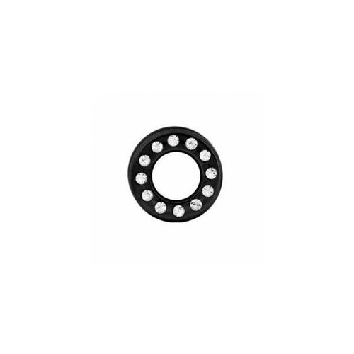  Titanium Blackline® Jewelled Tunnel