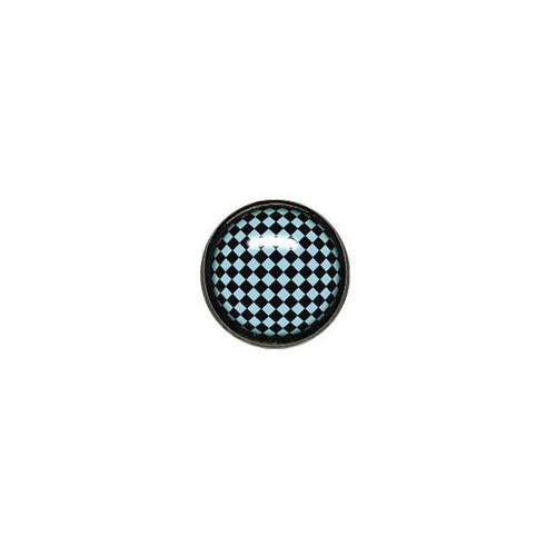  Titanium Blackline® Ikon Discs - Black/Turquoise Chessboard