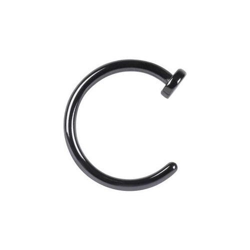  Titanium Blackline® Open Nose Rings