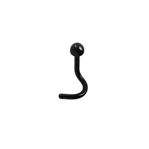  Titanium Blackline® Semisphere Nose Studs