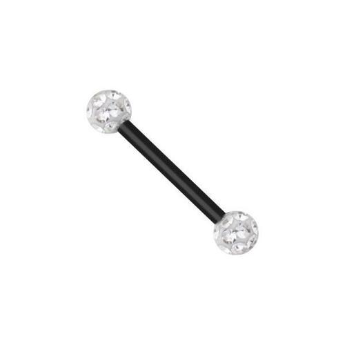  Titanium Blackline® Sealed Multi Jewelled Barbell