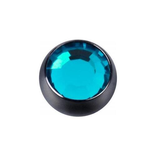  Titanium Blackline® Jewelled Threaded Balls