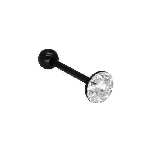  Steel Blackline® Sealed Jewelled Roundel Barbell