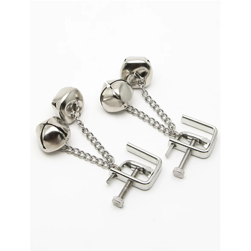  Press Style Nipple Clamps With Jingle Bells