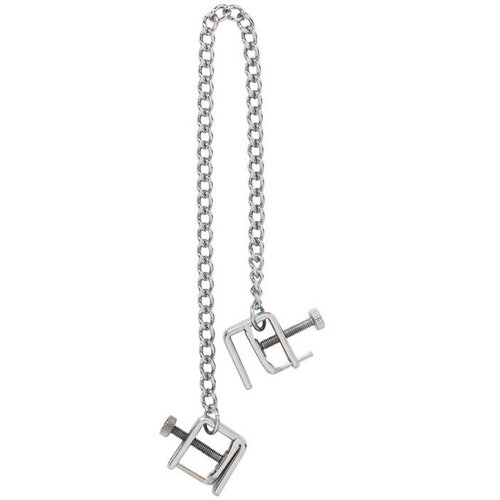 Press Style Nipple Clamps With Chain