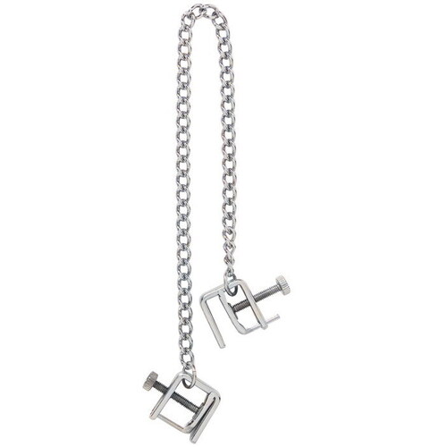  Press Style Nipple Clamps With Chain
