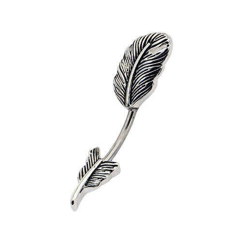  In and Out Feather Navel