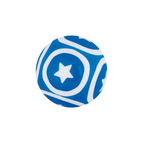  Acrylic Circle Stars Threaded Ball