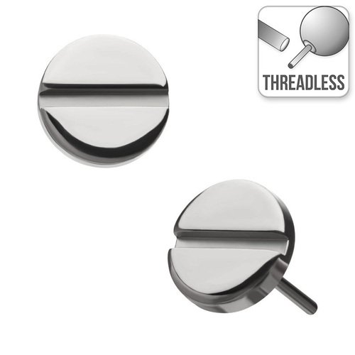  Threadless Titanium Screw Attachment : 4mm x 4mm
