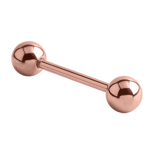  PVD Rose Gold Barbell