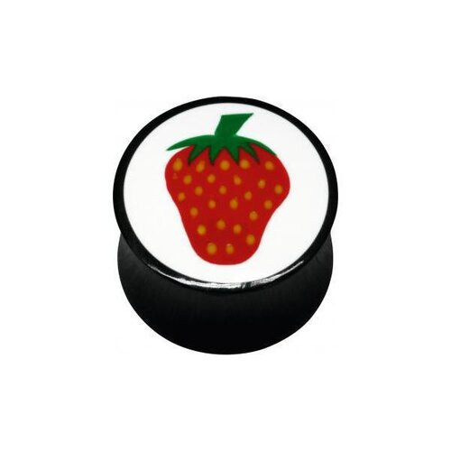  Strawberry Buffalo Horn Plug