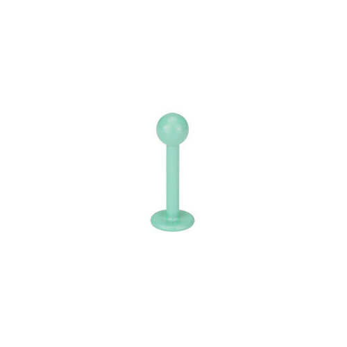 Supernova Pastel Light Green Labret with Ball