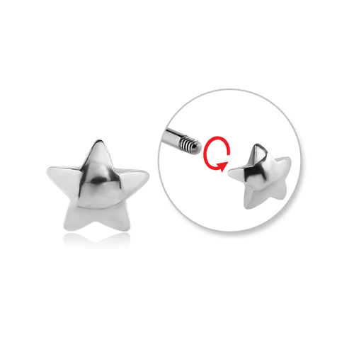  Steel Basicline Screw On Star