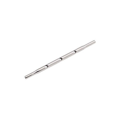  Titanium Internally Threaded Straight Barbell Stem with Three Internal 1.2mm Threaded Holes
