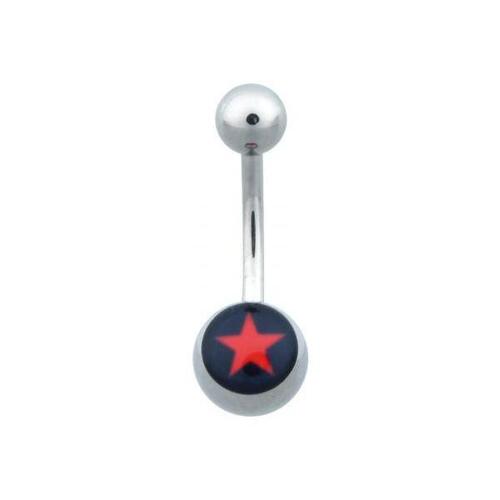  Titanium Highline® Picturebell - Red Star/Black