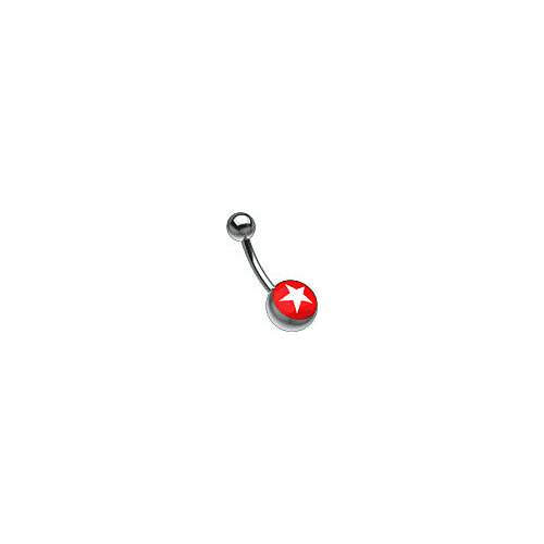  Titanium Picturebell White Star/Red