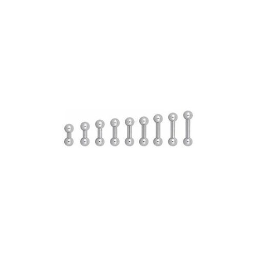 Titanium Highline® Barbells : 5mm (4ga) x 6mm x Ti-glo